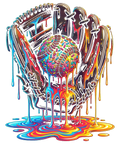 Baseball Knockout (black backround)