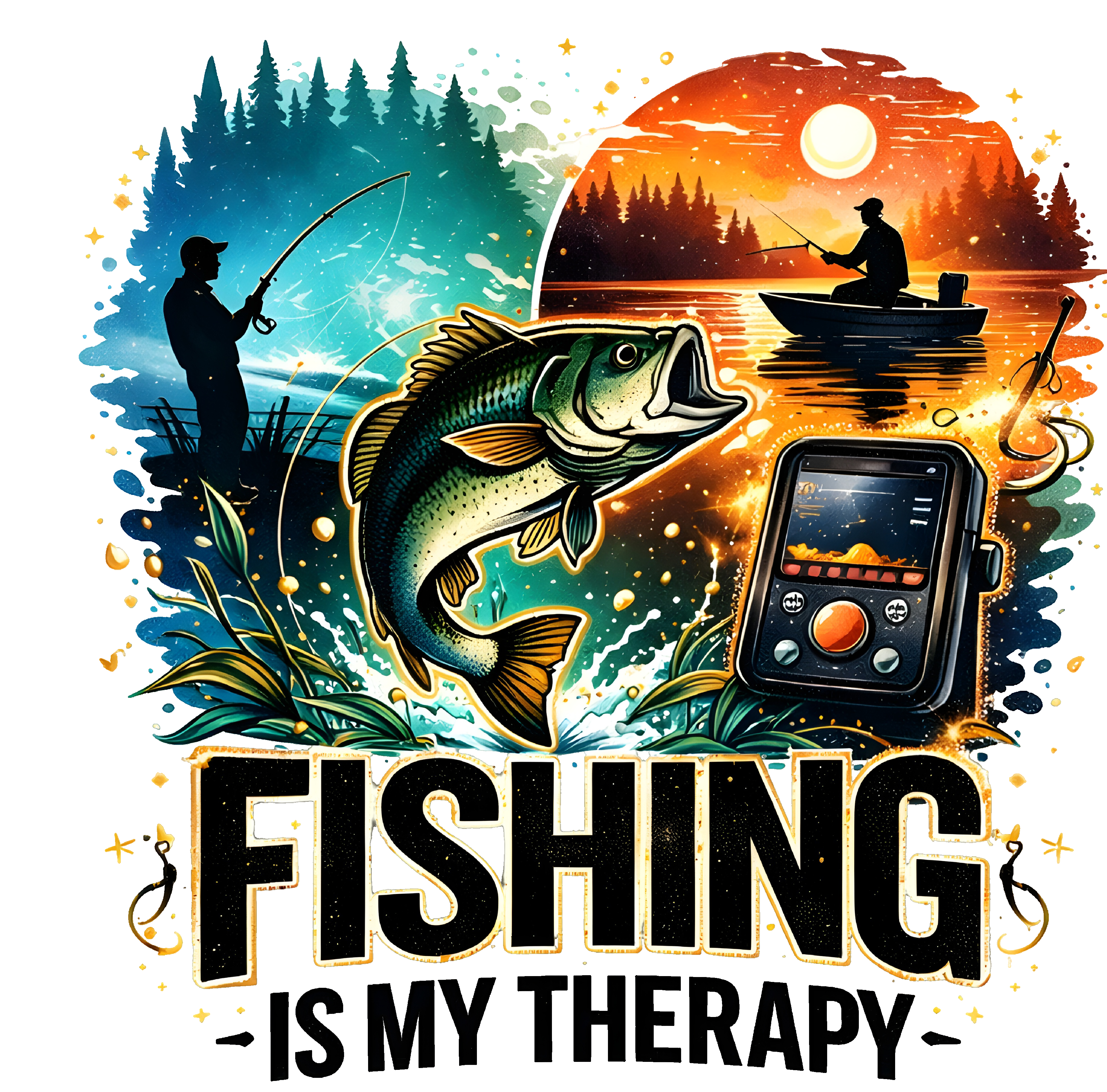 Fishing Is My Therepy