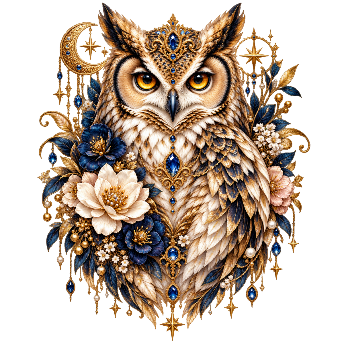 Floral Owl