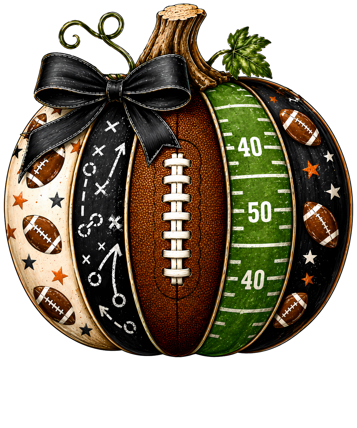 Football Pumpkin