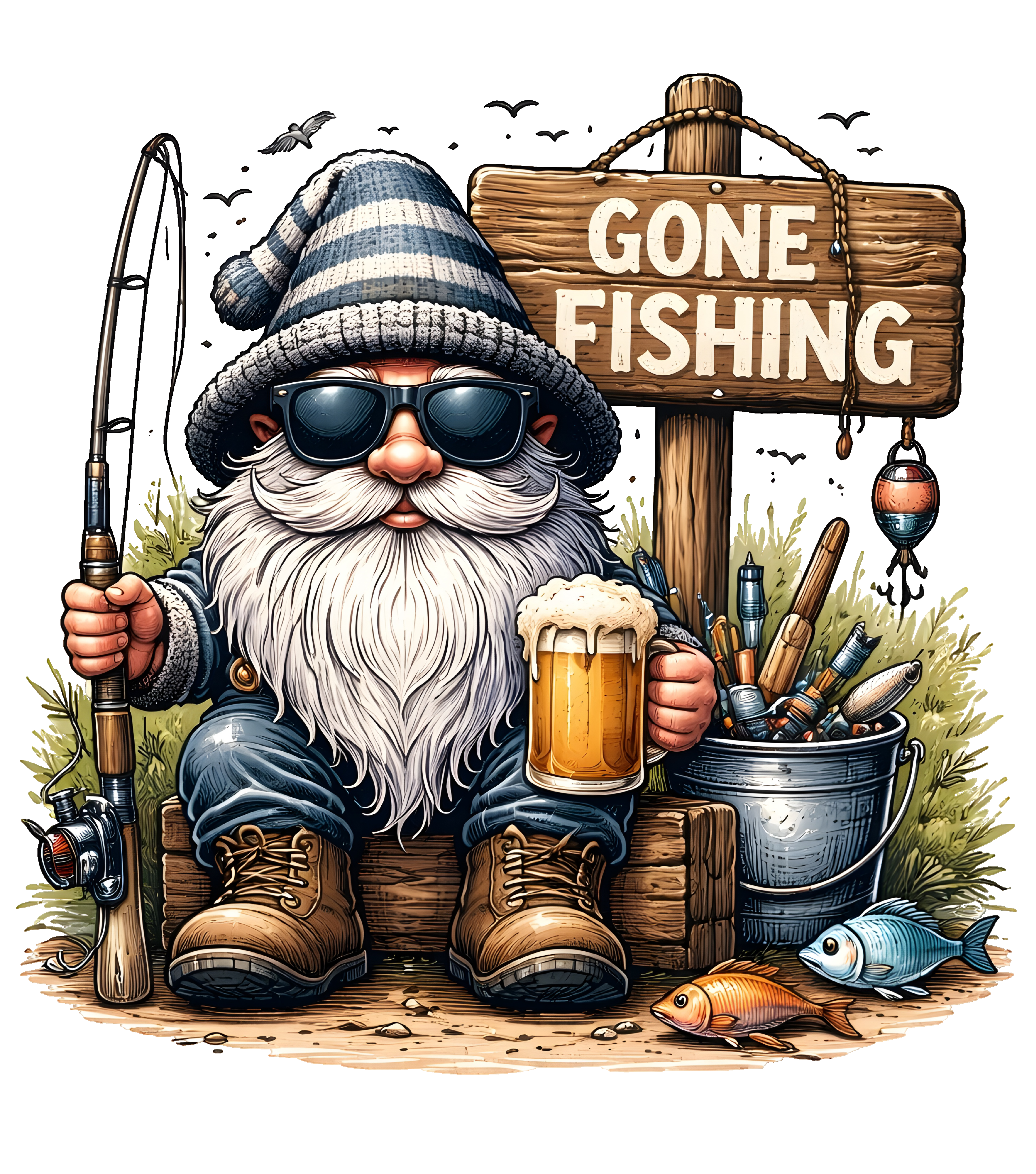 Gone Fishing Knome