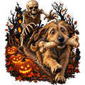 Haloween Skeleton Dog