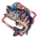 American Bass (painted)