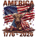 America Highland, Eagle, Flag