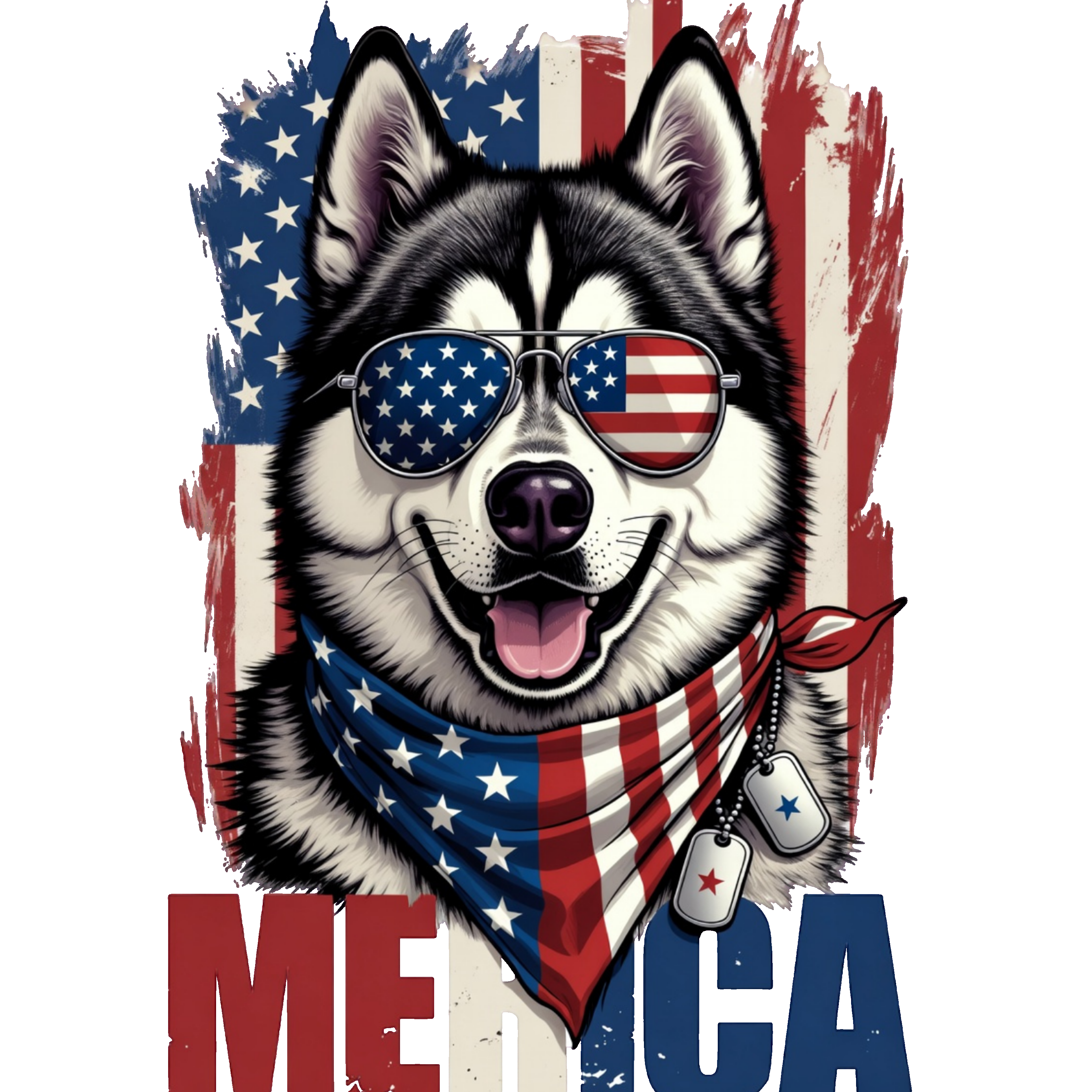 Merica" Husky