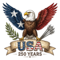 Eagle USA 250 Years