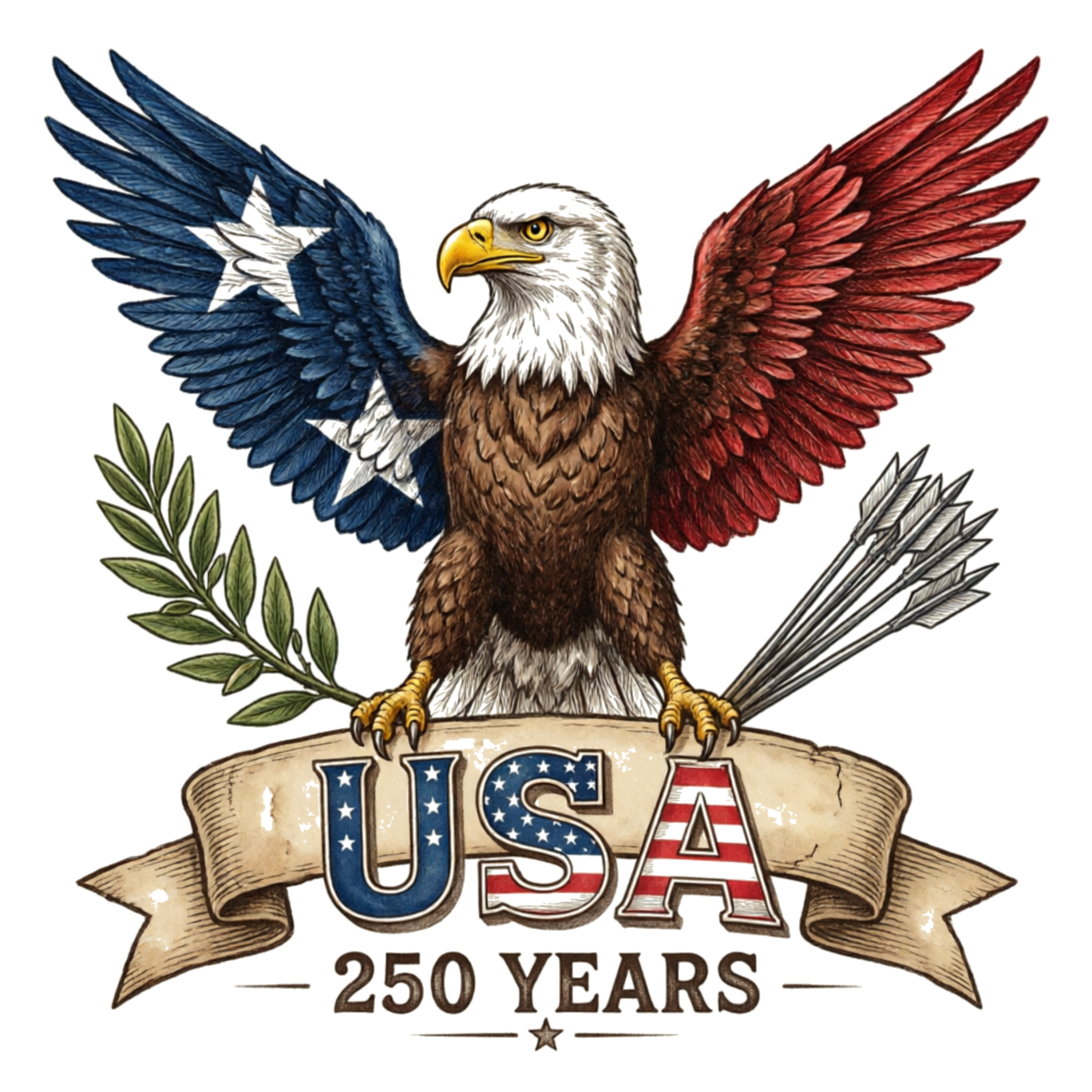 Eagle USA 250 Years