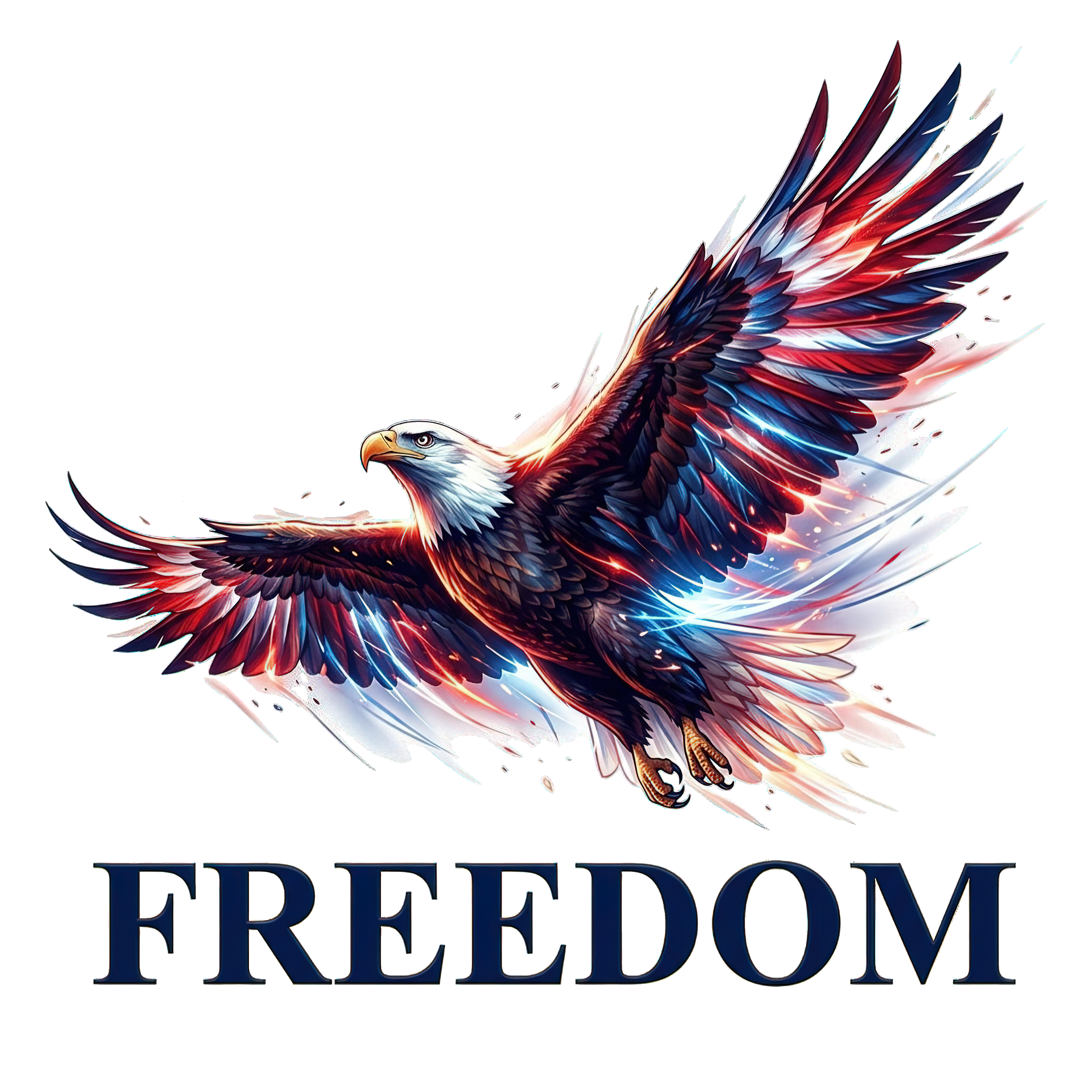 Eagle (white knockout)