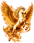 Pegasus in Flight