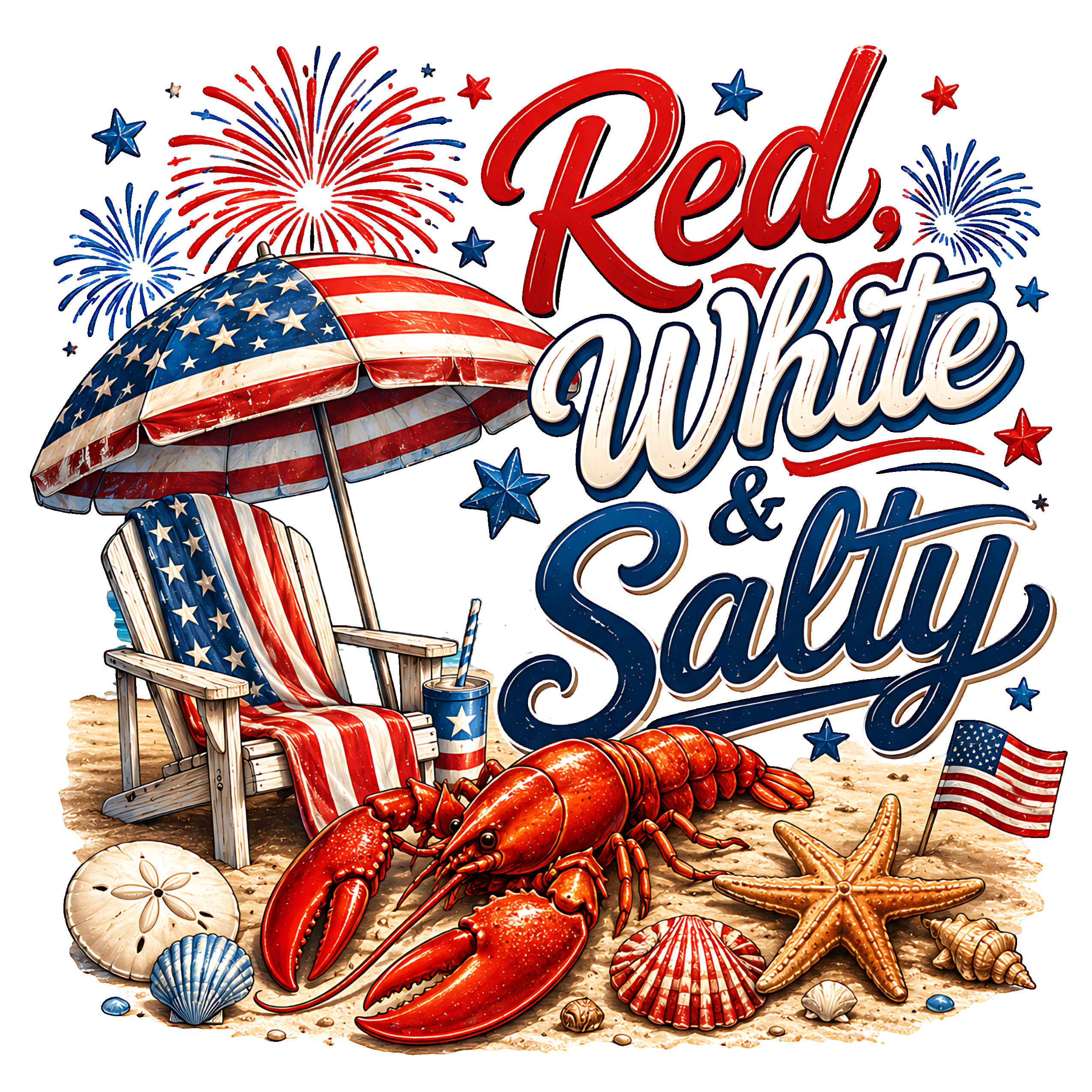Red, White & Salty