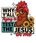 Why Y'all Trying To Test The Jesus In Me