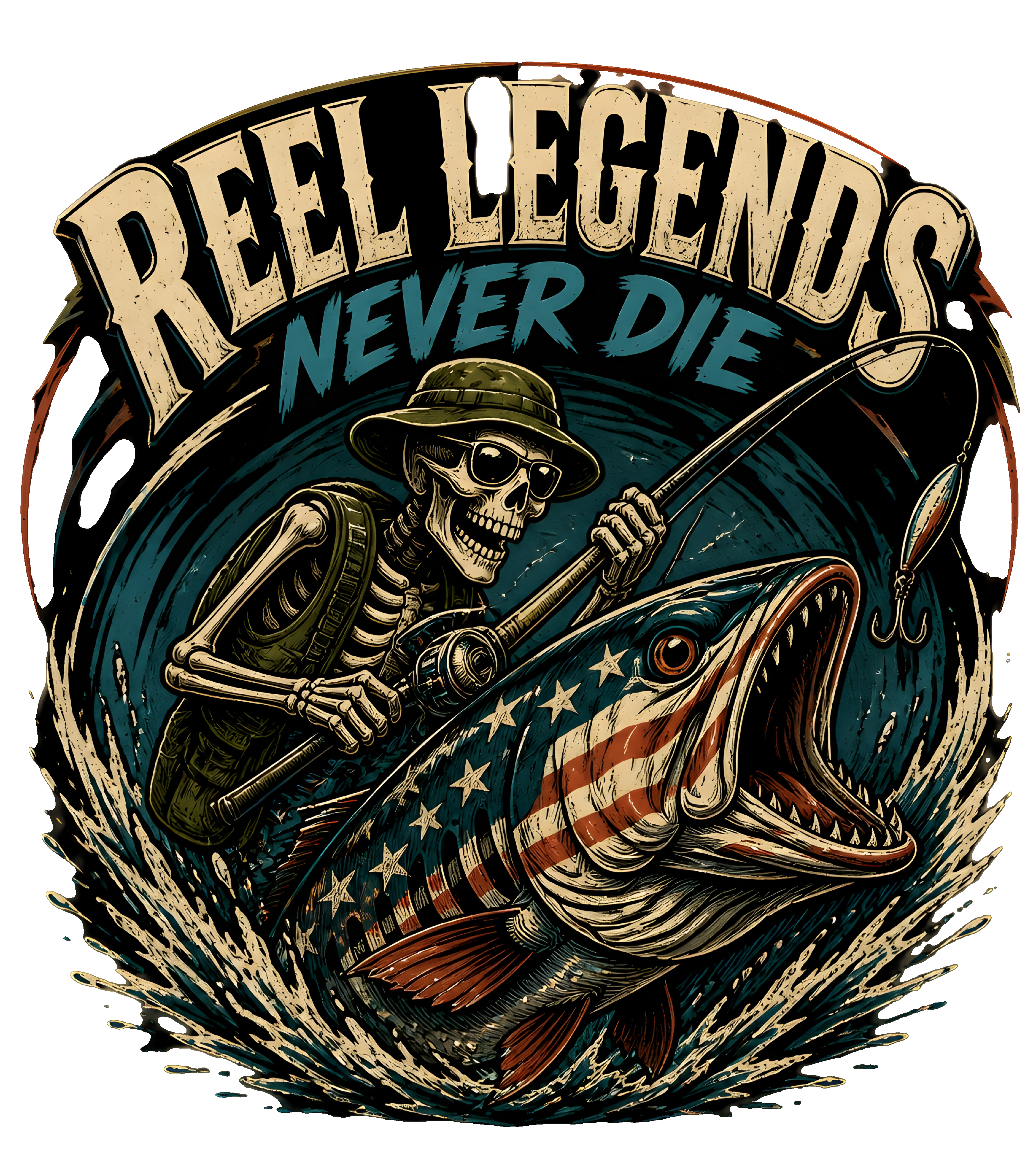 Reel Legnds (Black Knockout)