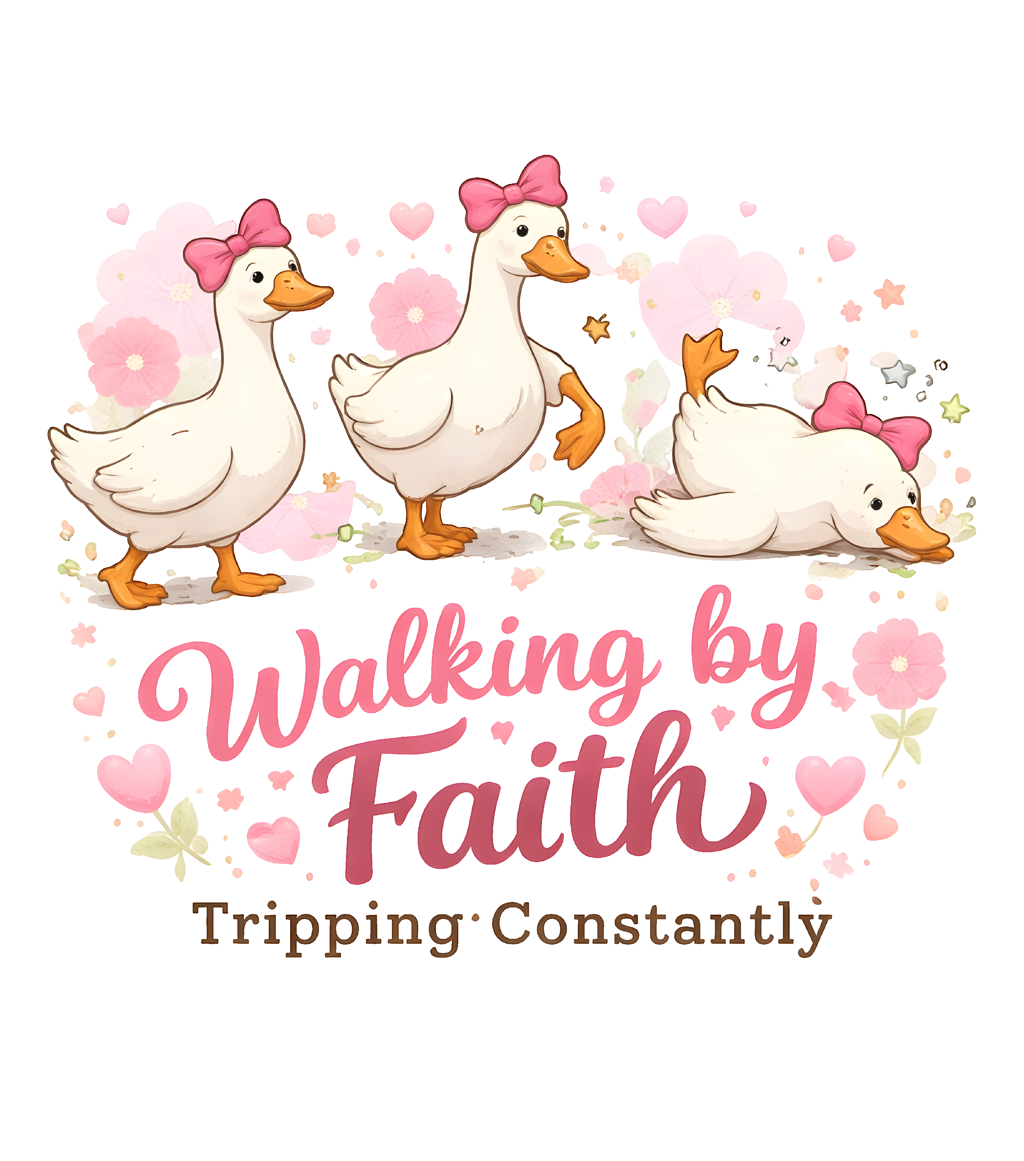 Walking By Faith, Tripping Constantly