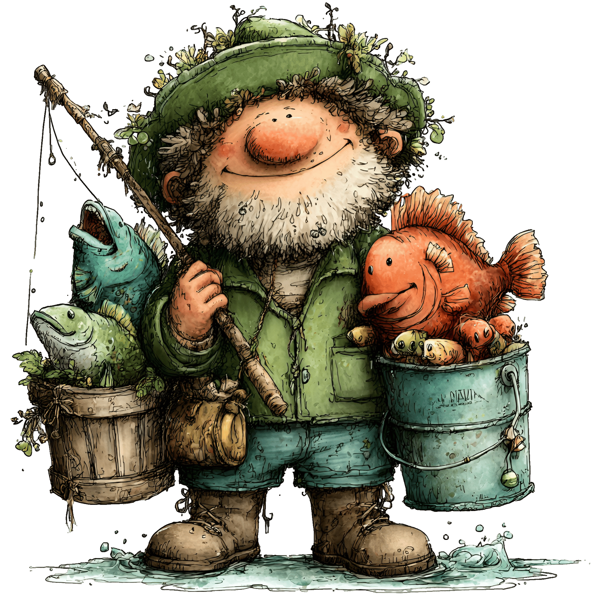 Fishing Knome (full buckets)