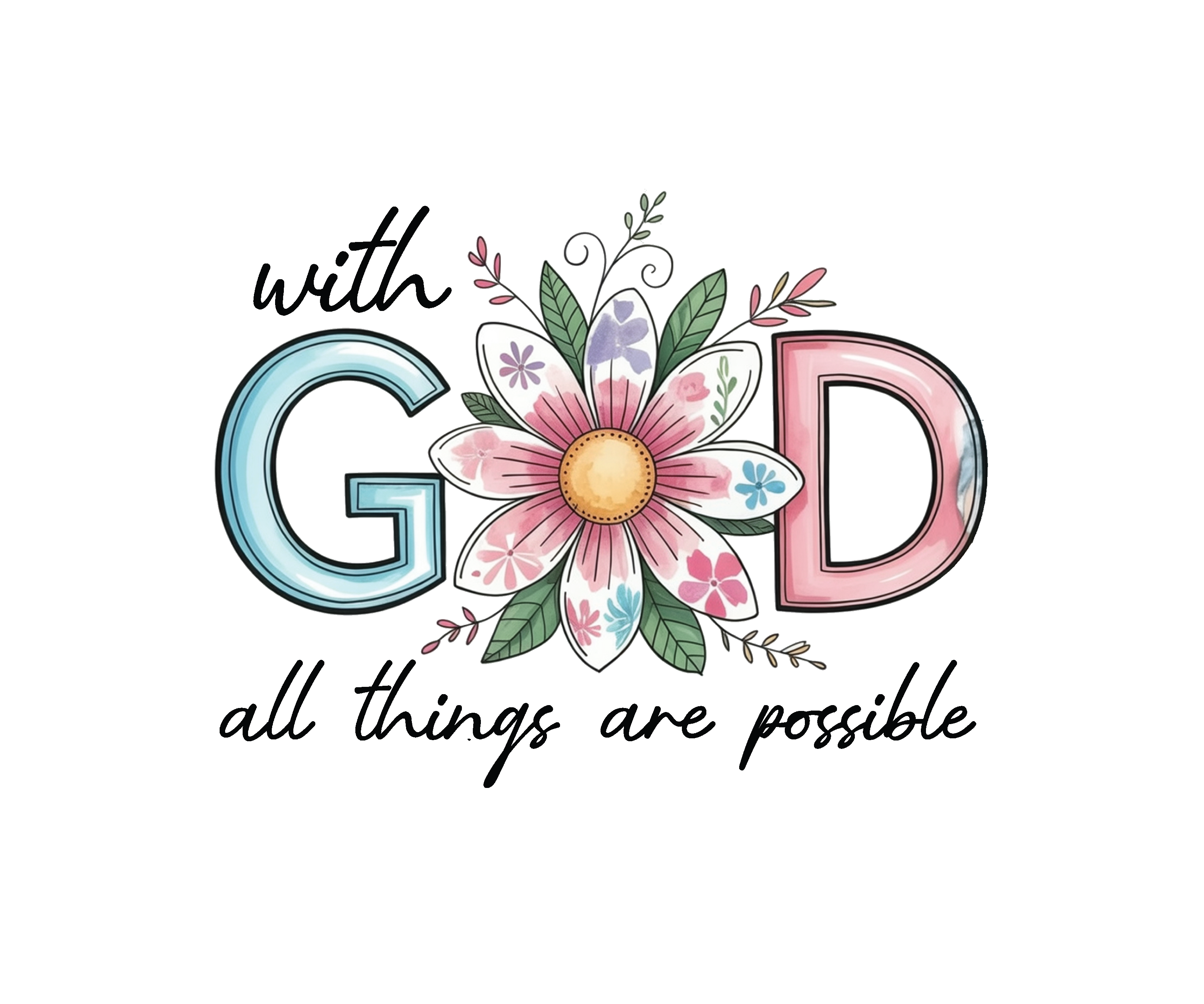 With GOD All Things Are Possible