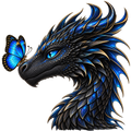 Dragon 222 (blue butterfly)