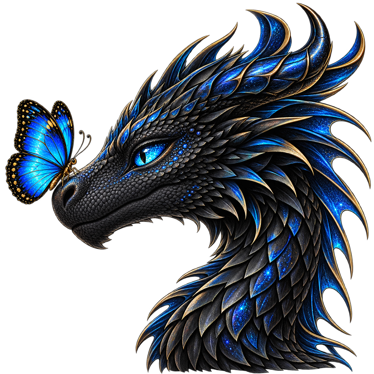 Dragon 222 (blue butterfly)