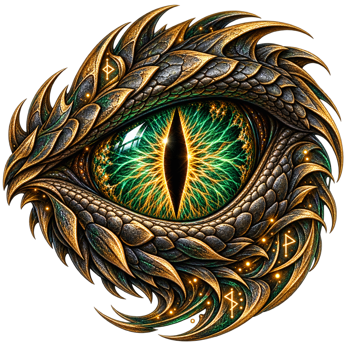 Dragon Green Eye
