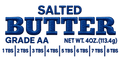 Salted Butter Label DTF transfer
