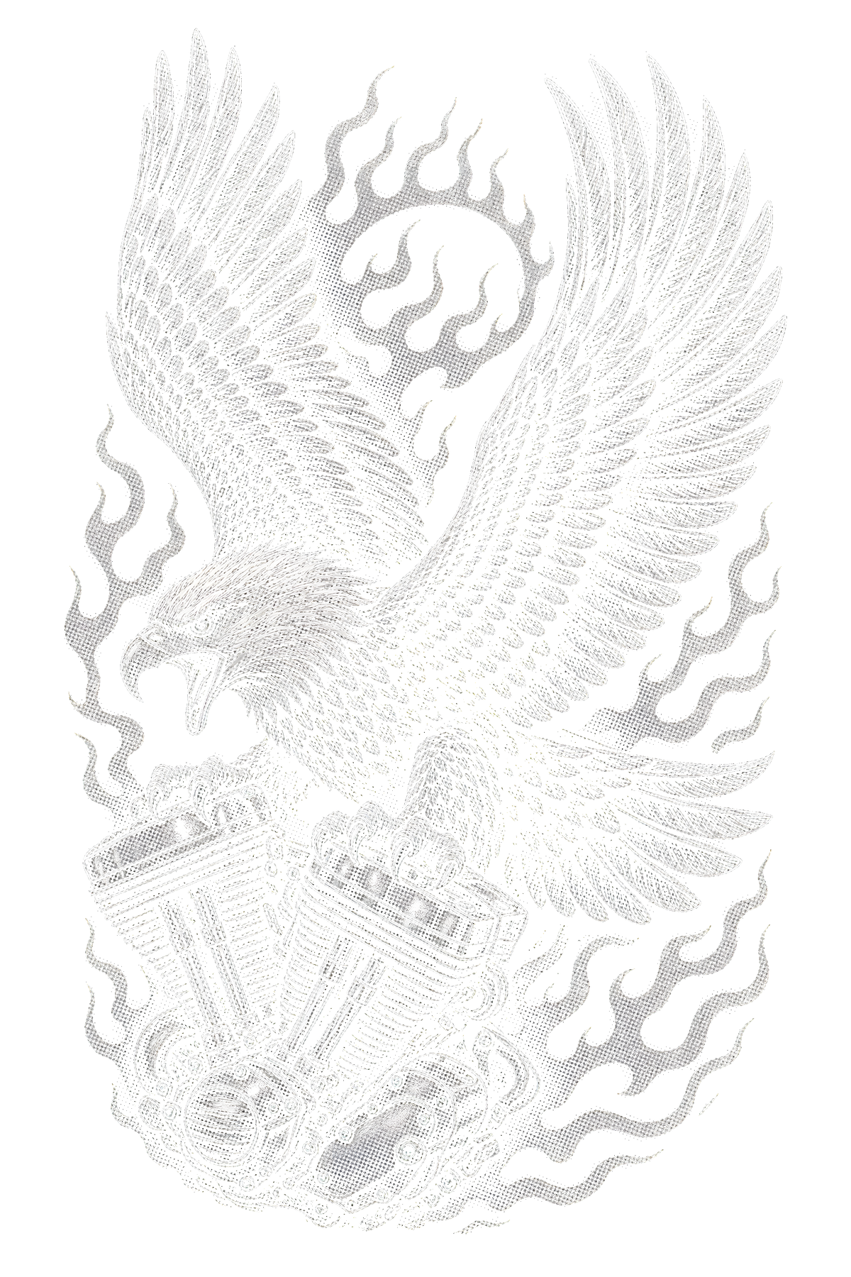 HD_19 "Halftone" (Black Backround)