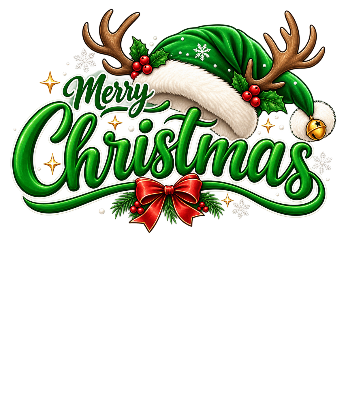 Merry Christmas (green)