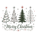 Merry Christmas Trees