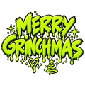 Merry Grinchmas DTF transfer