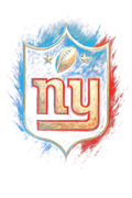 Giants "Halftone" (Black Backround)