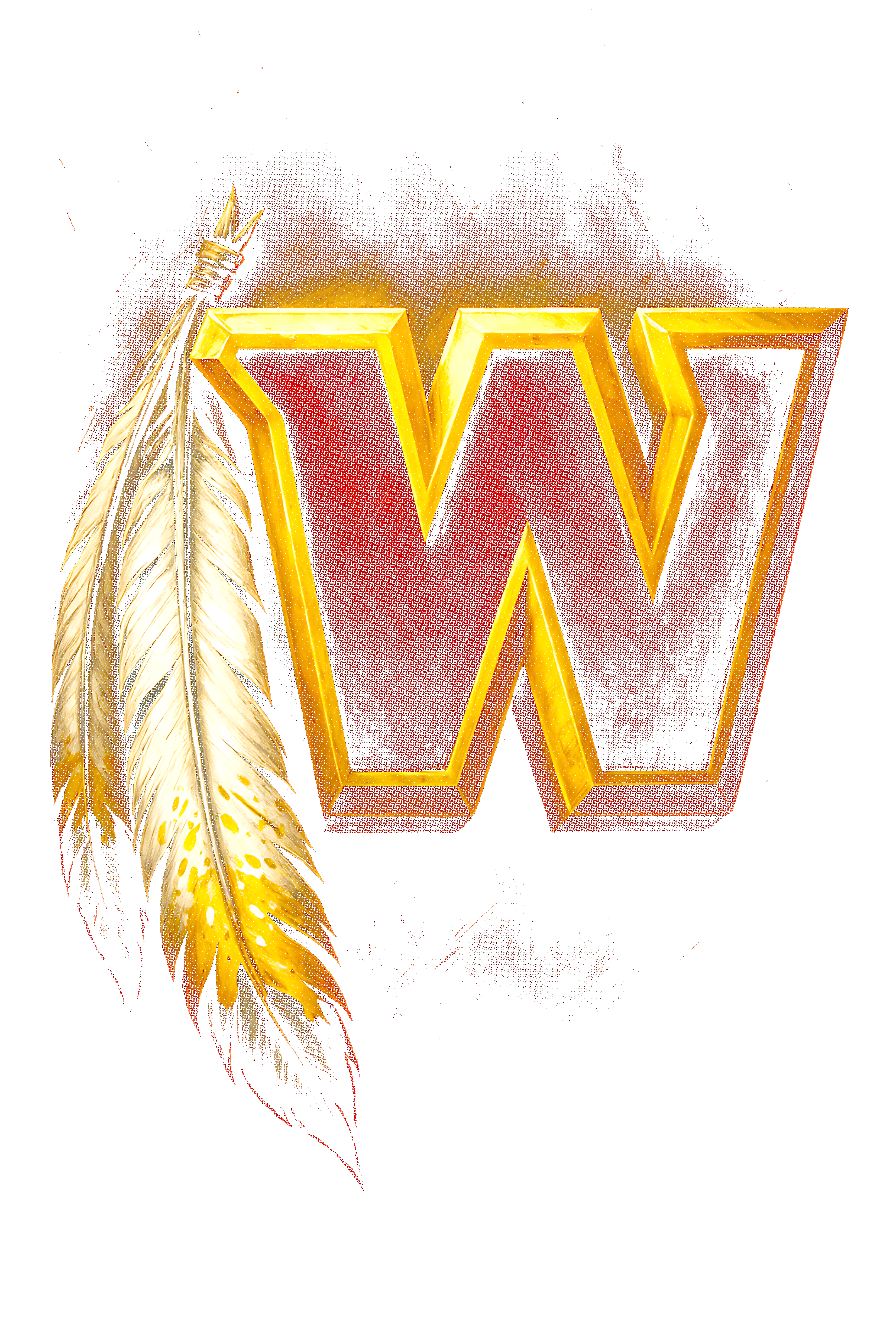 Washington "Halftone" (Black Backround)