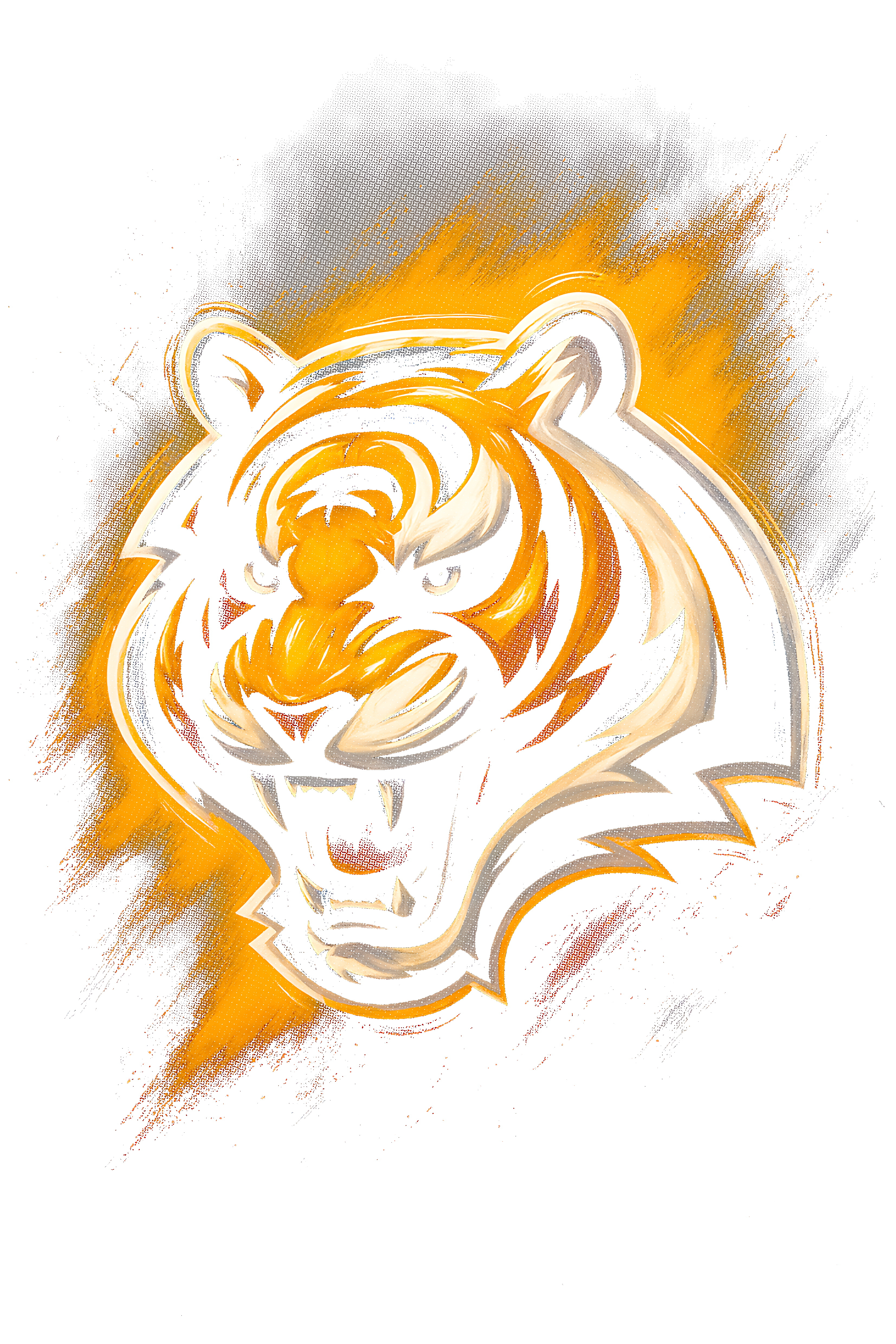 Bengals "Halftone" (Black Backround)