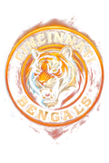 Bengals "Halftone" (Black Backround)