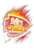 Cheifs "Halftone" (Black Backround)