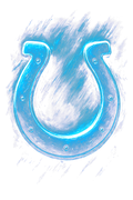Colts "Halftone" (Black Backround)