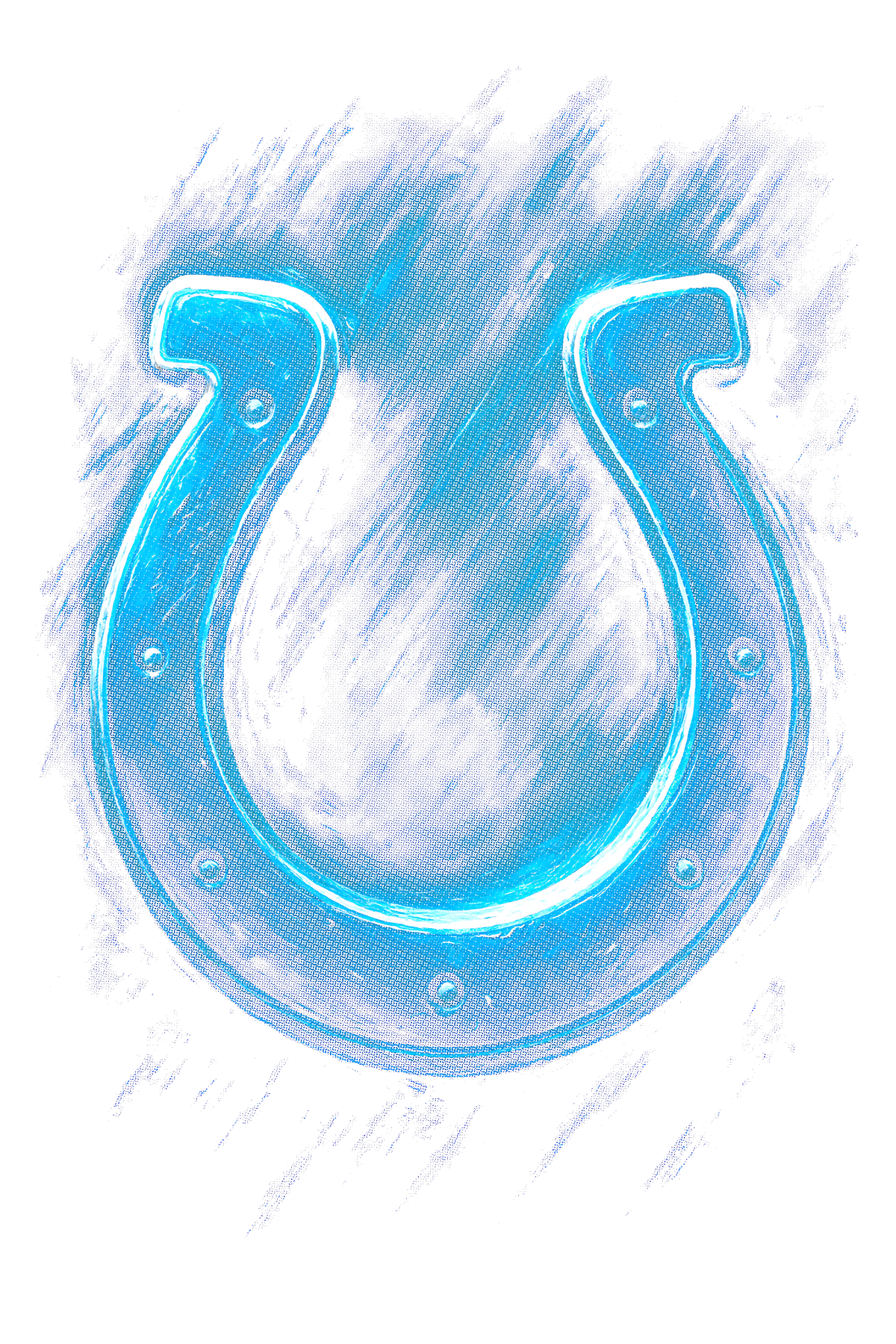 Colts "Halftone" (Black Backround)