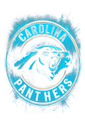 Panthers "Halftone" (Black Backround)