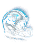 Panthers "Halftone" (Black Backround)
