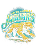 Jaguars "Halftone" (Black Backround)