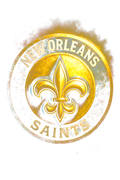 Saints "Halftone" (Black Backround)