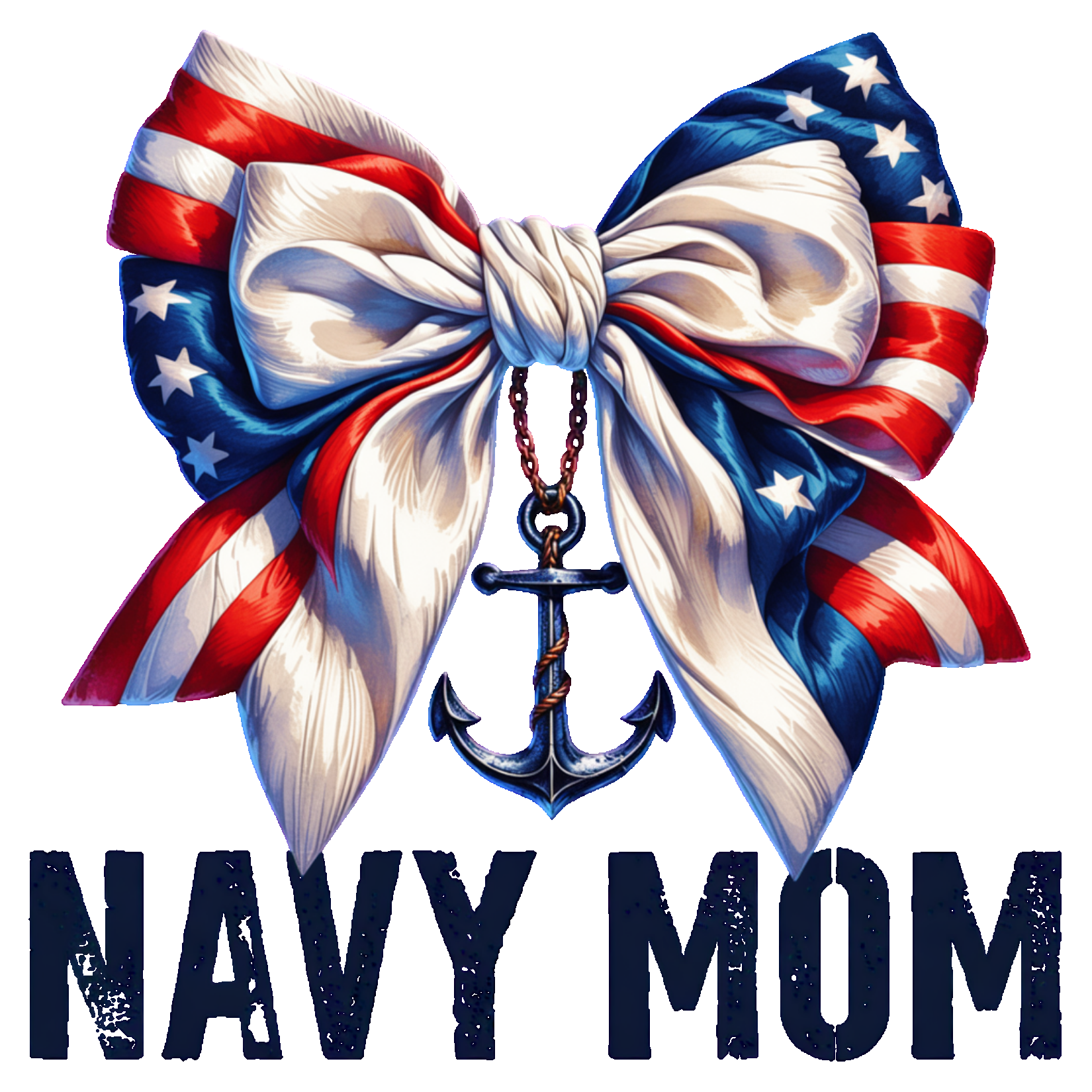 Navy MOM Bow