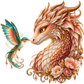 Samon Coral Dragon (humingbird)