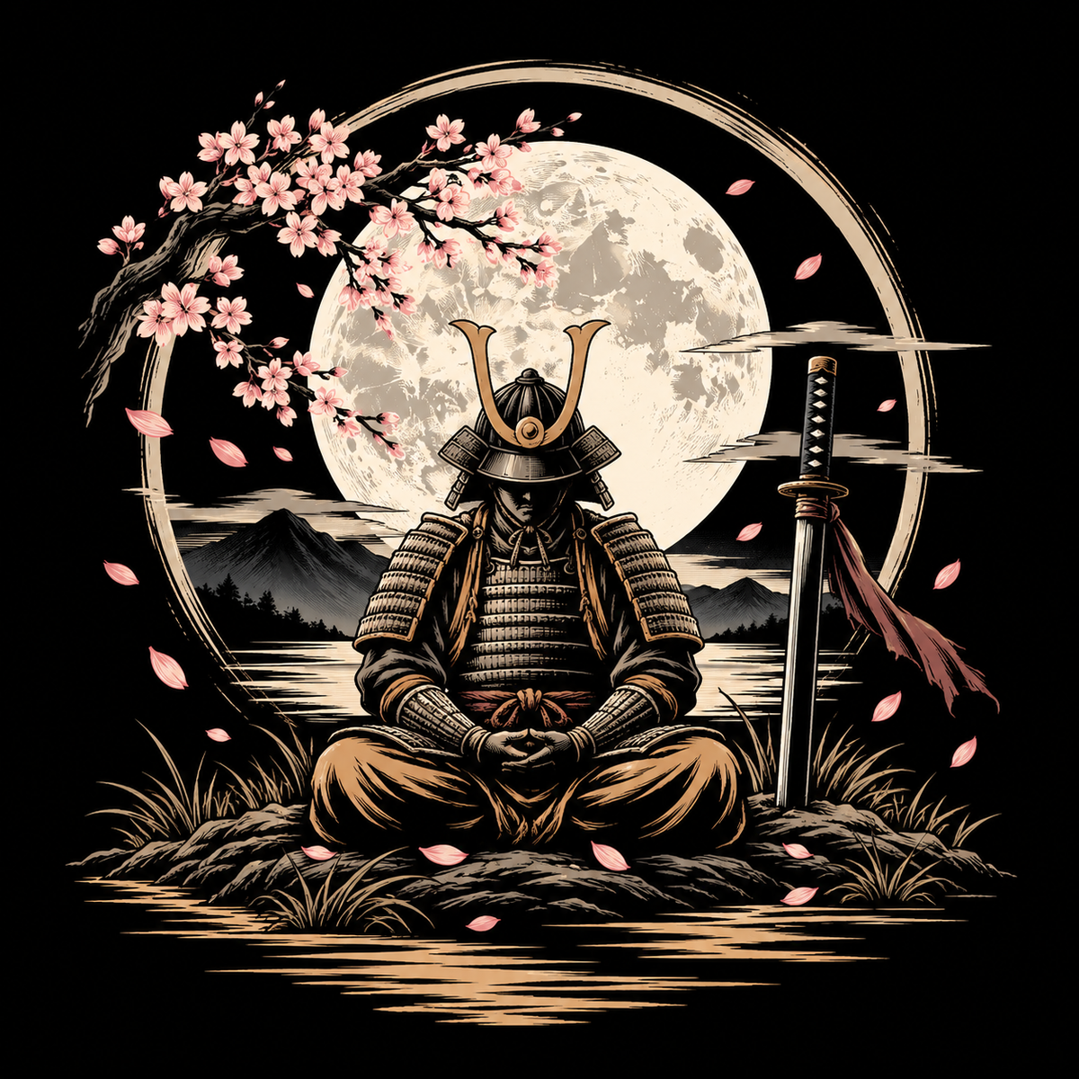 Samurai6 Halftone (black backroud reqd)