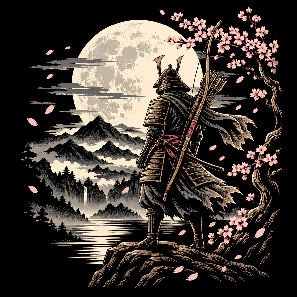Samurai3 Halftone (black backroud reqd)