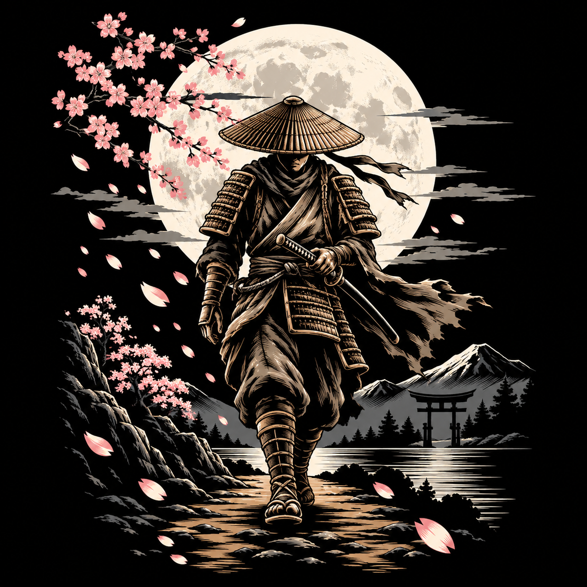 Samurai4 Halftone (black backroud reqd)