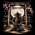 Samurai Halftone (black backroud reqd)