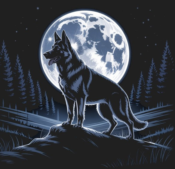 German Sheppard (Black Knockout)