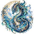 Sea Dragon (pearls)