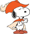 Snoopy in Musketeer Hat DTF transfer