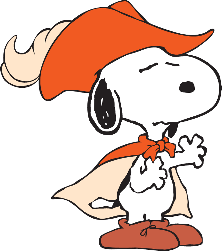 Snoopy in Musketeer Hat DTF transfer