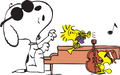 Joe Cool Snoopy Jazz Band DTF transfer