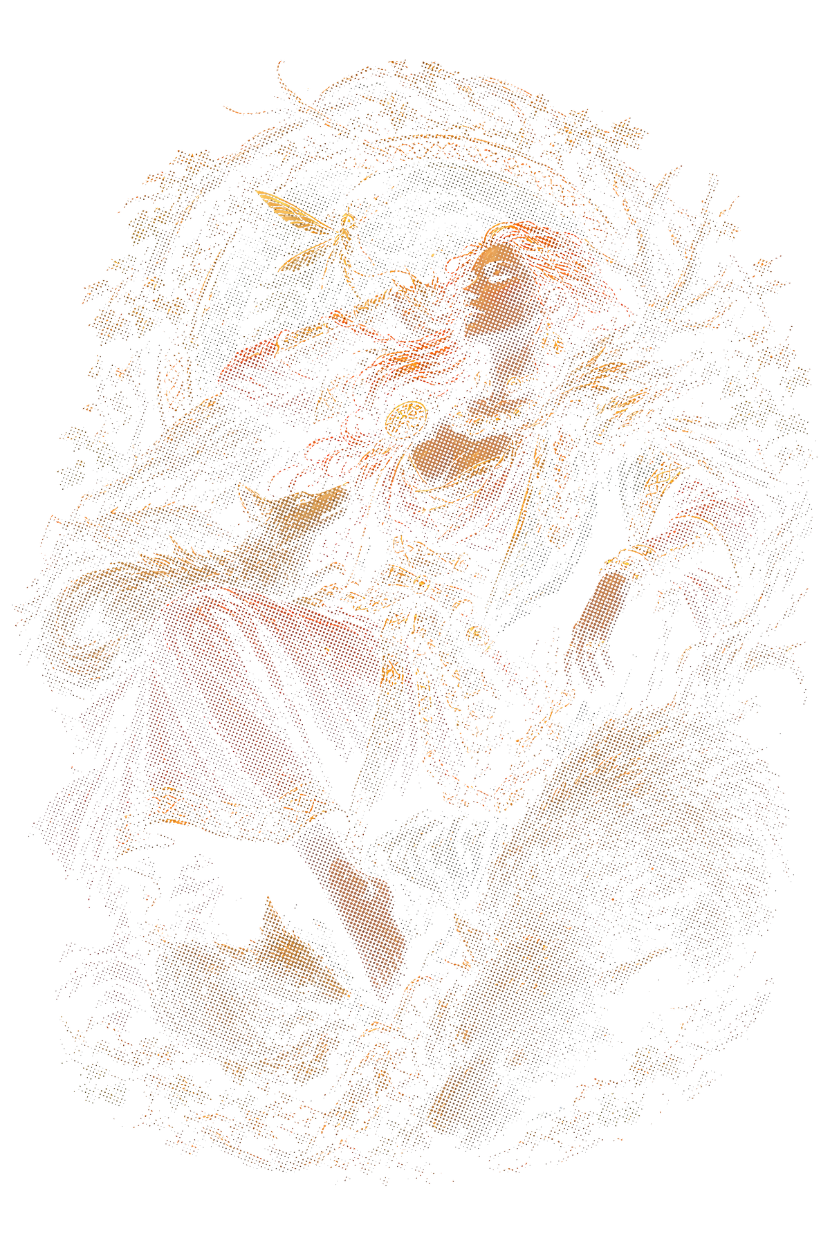 Viking 008 halftone DTF transfer
